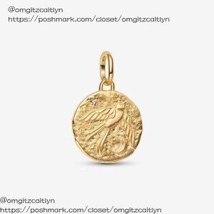 Pandora Swallow Medallion Charm